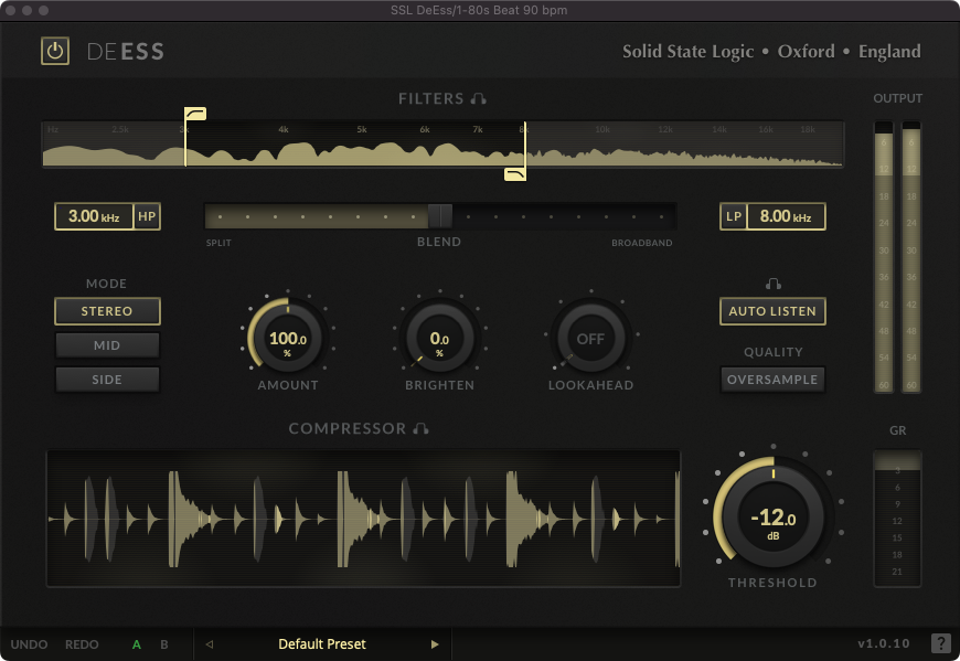 Solid State Logic SSL DeEss